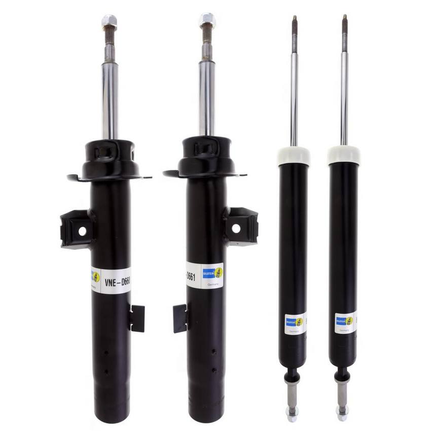 BMW Suspension Strut and Shock Absorber Assembly Kit - Front and Rear (B4 OE Replacement) 33526796161 - Bilstein 3815328KIT